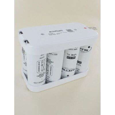 Batería Saft VR7FL Flange - 4.8V 16Ah NiCd Batería Saft VR7FL Flange - 4.8V 16Ah NiCd