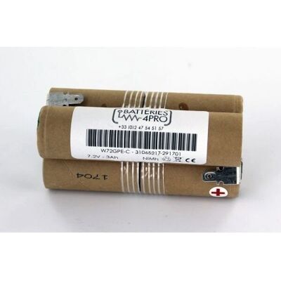 Exalium Premium W72GPE Batería - 7.2V 3Ah NiMh para Tijera Exalium Premium W72GPE Batería - 7.2V 3Ah NiMh para Tijera