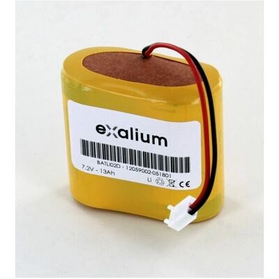 EXALIUM PREMIUM - Batería para alarma Daitem 13Ah 7.2V litio EXALIUM PREMIUM - Batería para alarma Daitem 13Ah 7.2V litio