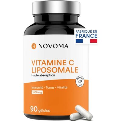 Novoma Vitamine C liposomale 90 gélules - Immunité & Vitalité - Publicité Novoma Vitamine C liposomale 90 gélules - Immunité & Vitalité - Publicité