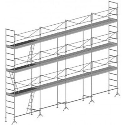 Ponteggio Matisère - 104m² - Struttura + Piani - Versione Guardaroba Ponteggio Matisère - 104m² - Struttura + Piani - Versione Guardaroba