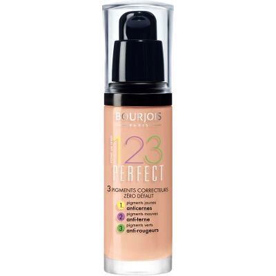 Bourjois 123 Perfect Foundation - Rose Beige - Fond de teint - Publicité Bourjois 123 Perfect Foundation - Rose Beige - Fond de teint - Publicité
