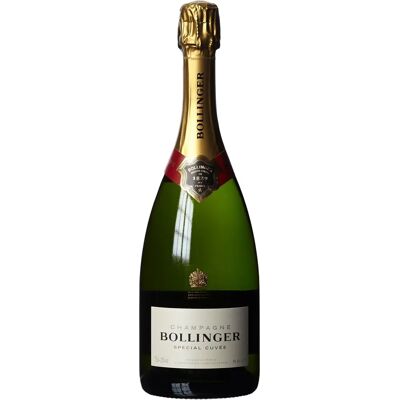 Champagne Bollinger Cuvée Spéciale Brut - Boîte Cadeau - Publicité Champagne Bollinger Cuvée Spéciale Brut - Boîte Cadeau - Publicité