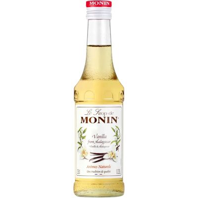 Monin Vanillesirup - Madagaskar - 250ml - Sirup Monin Vanillesirup - Madagaskar - 250ml - Sirup