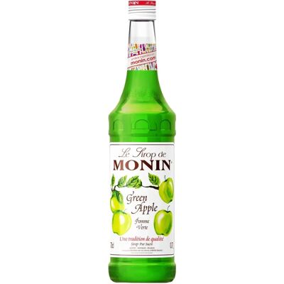Monin Sirop de Pomme Verte - 700ml - Sirop de Café - Publicité Monin Sirop de Pomme Verte - 700ml - Sirop de Café - Publicité