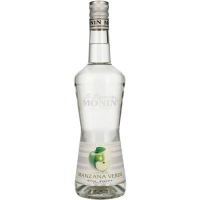 Liquore Monin Manzana Verde - Mela, Verde, Trasparente - Liquore Liquore Monin Manzana Verde - Mela, Verde, Trasparente - Liquore