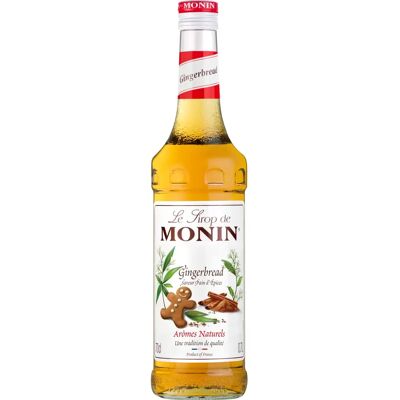 Monin Gingerbread Coffee Syrup - 700ml Glass Bottle Monin Gingerbread Coffee Syrup - 700ml Glass Bottle
