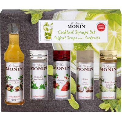 Monin Kokosblüten-Holunderblüten-Erdbeer-Cocktail-Sirup-Set Monin Kokosblüten-Holunderblüten-Erdbeer-Cocktail-Sirup-Set