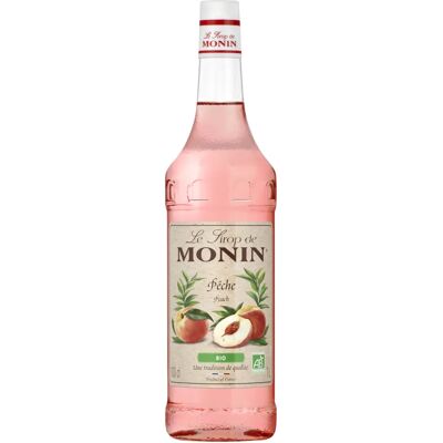 Monin Broskev 1l Láhev - Broskvová příchuť Monin Broskev 1l Láhev - Broskvová příchuť