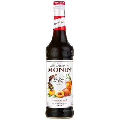 Monin Perziksmaak Theeconcentraat - 700ml Sirop Donkerbruin Smaak Natuurlijk Aroma Frankrijk Monin Perziksmaak Theeconcentraat - 700ml Sirop Donkerbruin Smaak Natuurlijk Aroma Frankrijk