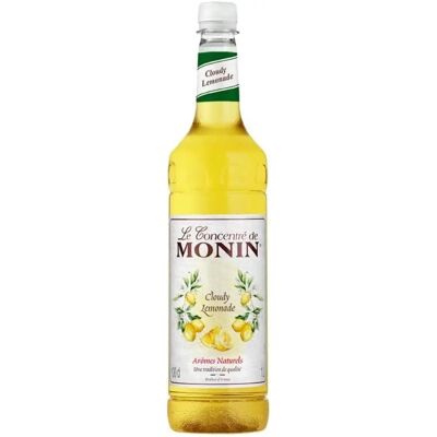 Monin Cloudy Lemonade Squash - 1 Litre - Pack of 4 Monin Cloudy Lemonade Squash - 1 Litre - Pack of 4