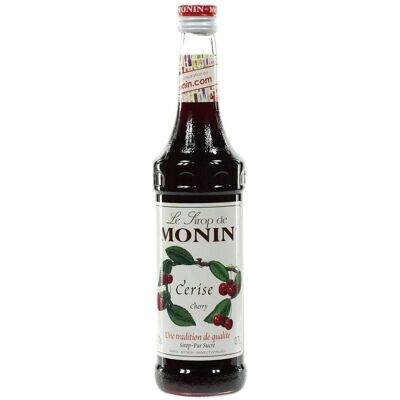 Sciroppo di Ciliegia Monin - Sapore di ciliegia, 70cl, A base di zucchero, Senza coloranti artificiali Sciroppo di Ciliegia Monin - Sapore di ciliegia, 70cl, A base di zucchero, Senza coloranti artificiali