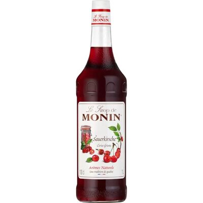 Monin Sauerkirsche Sirup - Vegan, Glutenfrei - 1L Monin Sauerkirsche Sirup - Vegan, Glutenfrei - 1L