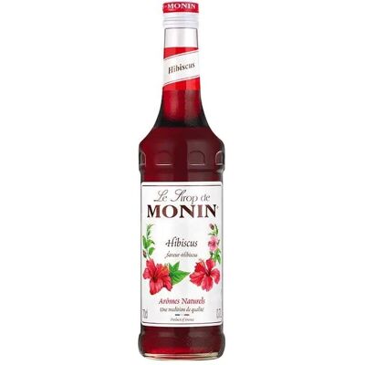 Monin Hibiskus Sirup - Hibiskus Geschmack, 70cl Flasche, Leuchtend Rot Monin Hibiskus Sirup - Hibiskus Geschmack, 70cl Flasche, Leuchtend Rot