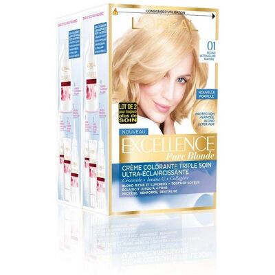 L'Oréal Paris Blond Ultra Clair Naturel - Coloration Permanente - Publicité L'Oréal Paris Blond Ultra Clair Naturel - Coloration Permanente - Publicité