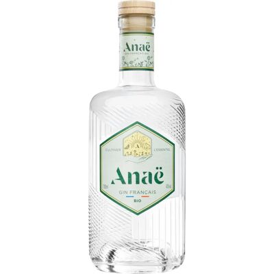 Gin Bio Anaë - Spiritueux artisanal français, 0,7L - Publicité Gin Bio Anaë - Spiritueux artisanal français, 0,7L - Publicité