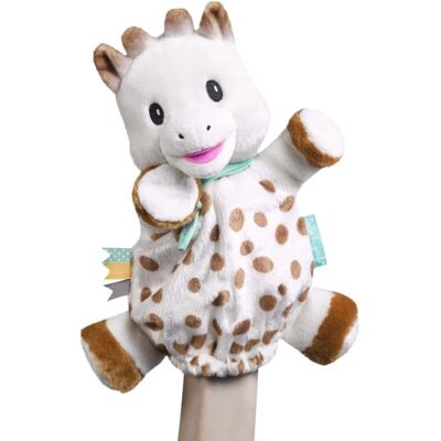 Sophie la girafe Mikrovelour Marionett - Baby Tannbeskytter & Leketøy Sophie la girafe Mikrovelour Marionett - Baby Tannbeskytter & Leketøy