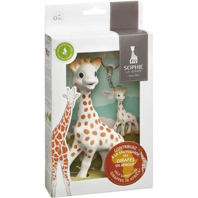 Sophie giraffevän i flerfärgad leksakssats med nyckelring - Leksaker Sophie giraffevän i flerfärgad leksakssats med nyckelring - Leksaker