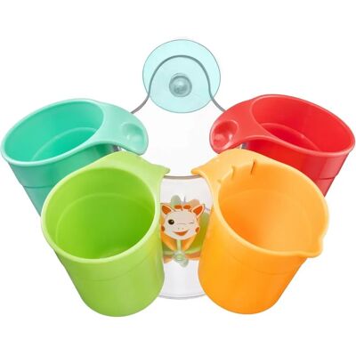Giocattolo da bagno Sophie La Girafe - Tazze divertenti - Taglia Unica Giocattolo da bagno Sophie La Girafe - Tazze divertenti - Taglia Unica