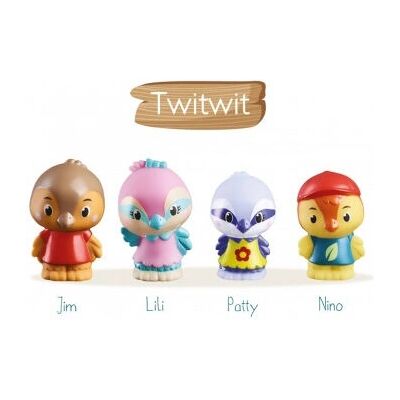Klorofil Jim Lili Nino Patty - Figurine pour enfants - Publicité Klorofil Jim Lili Nino Patty - Figurine pour enfants - Publicité