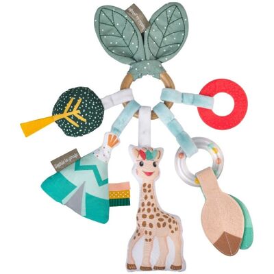Sophie la girafe 850803 Brinquedo de habilidades motoras - Anel de atividade macio para bebê Sophie la girafe 850803 Brinquedo de habilidades motoras - Anel de atividade macio para bebê