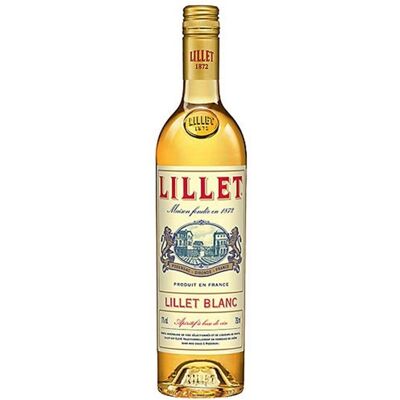 Lillet Blanc Apéritif français - 17% Vol. Publicité Lillet Blanc Apéritif français - 17% Vol. Publicité
