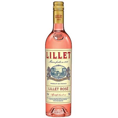 Lillet Rosé - Fruchtiger Bordeaux Rosé Vermouth - 17% 0,75L Lillet Rosé - Fruchtiger Bordeaux Rosé Vermouth - 17% 0,75L