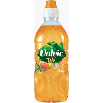 Boisson douce pêche Volvic - 6 x 0.75 L - Publicité Boisson douce pêche Volvic - 6 x 0.75 L - Publicité