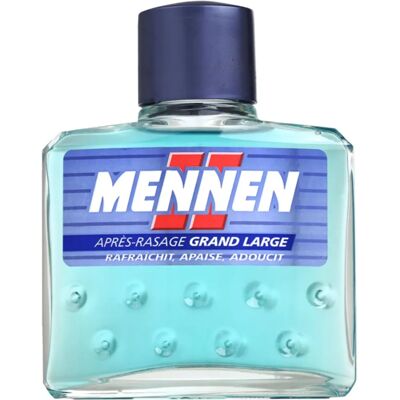 Lotion après-rasage Mennen Grand Large - Rafraîchissante, Apaisante, Sans Alcool - Publicité Lotion après-rasage Mennen Grand Large - Rafraîchissante, Apaisante, Sans Alcool - Publicité