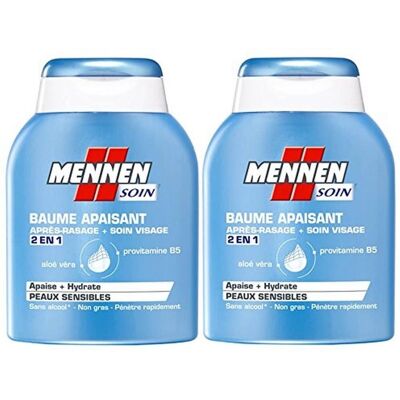 Mennen Baume Après-Rasage - Soin Peau Sensible - 100ml - Publicité Mennen Baume Après-Rasage - Soin Peau Sensible - 100ml - Publicité