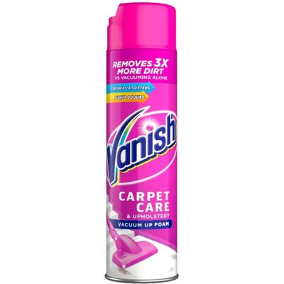 Vanish PowerMousse Nettoyant tapis et moquettes 600ml - Publicité Vanish PowerMousse Nettoyant tapis et moquettes 600ml - Publicité