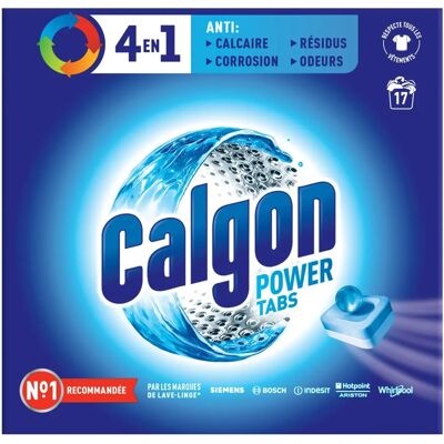 Calgon 3-en-1 pastilles - Tablettes de nettoyage Calgon 3-en-1 pastilles - Tablettes de nettoyage