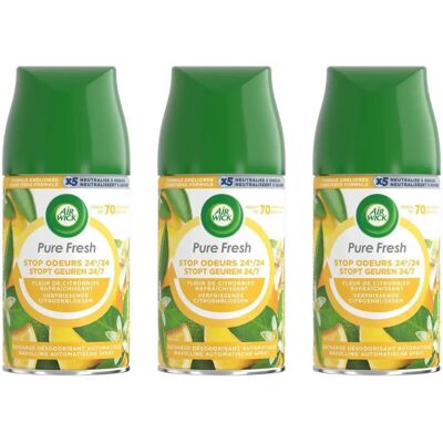 Air Wick Freshmatic Max Fleur de Citronnier - Désodorisant - Publicité Air Wick Freshmatic Max Fleur de Citronnier - Désodorisant - Publicité