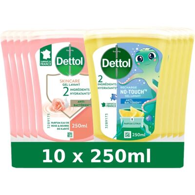 Dettol - No-Touch Recharge - Shea-Citrus - Hand Soap - Publicité Dettol - No-Touch Recharge - Shea-Citrus - Hand Soap - Publicité