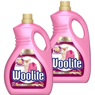 Lessive liquide Woolite pour textiles délicats 25 lavages - Publicité Lessive liquide Woolite pour textiles délicats 25 lavages - Publicité
