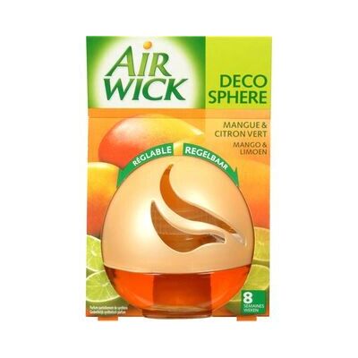 Air Wick - Deco Sphere - Manga e Lima - ambientador Air Wick - Deco Sphere - Manga e Lima - ambientador