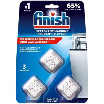 Nettoyant Machine Lave-Vaisselle Finish - Pack de 3 Nettoyant Machine Lave-Vaisselle Finish - Pack de 3