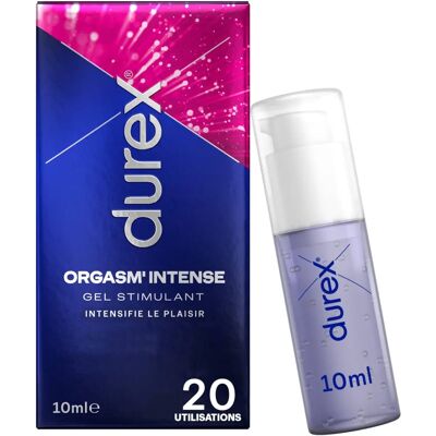 Gel d'Excitation Féminine Orgasm'Intense 10 ml - Durex - Publicité Gel d'Excitation Féminine Orgasm'Intense 10 ml - Durex - Publicité