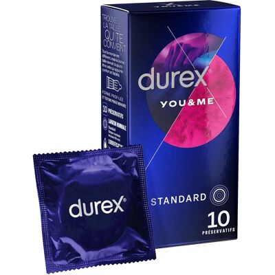 Préservatifs Durex You & Me - Retard et Sensation Partagée - Publicité Préservatifs Durex You & Me - Retard et Sensation Partagée - Publicité