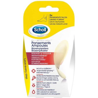 Pansements Ampoules Grand Format Scholl - Soins Pieds - SCHOLL Pansements Ampoules Grand Format Scholl - Soins Pieds - SCHOLL