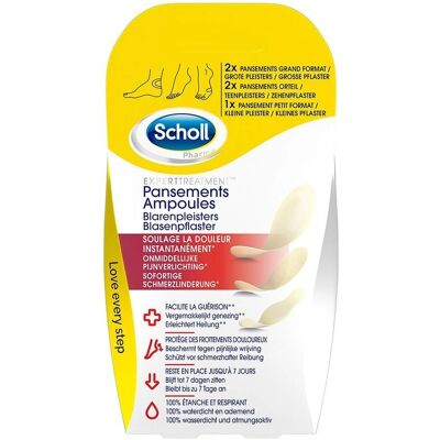Scholl Blaarpleisters - 5 Stuks - Voetverzorging - Waterdicht & Ademend Scholl Blaarpleisters - 5 Stuks - Voetverzorging - Waterdicht & Ademend