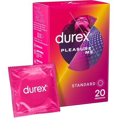 Préservatifs Pleasure Me à texture perlée - 20 pcs - Publicité Préservatifs Pleasure Me à texture perlée - 20 pcs - Publicité