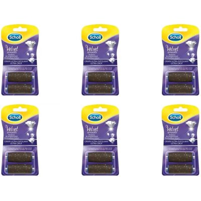 Rouleaux exfoliants Scholl Velvet Smooth - Soin des pieds - Scholl - Publicité Rouleaux exfoliants Scholl Velvet Smooth - Soin des pieds - Scholl - Publicité