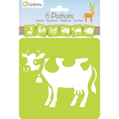 Clairefontaine 42440MD Jouet d'Art et d'Artisanat - Animaux de la ferme, 6 Modèles Clairefontaine 42440MD Jouet d'Art et d'Artisanat - Animaux de la ferme, 6 Modèles
