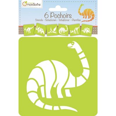 Clairefontaine 42449MD Jouet d'art et d'artisanat - Gabarits de dinosaures Clairefontaine 42449MD Jouet d'art et d'artisanat - Gabarits de dinosaures