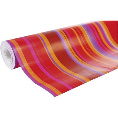 Clairefontaine 211202C art paper - Multi-color stripes - 60g - 50m - Art paper Clairefontaine 211202C art paper - Multi-color stripes - 60g - 50m - Art paper