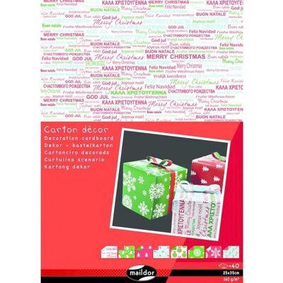 Cartón decorativo Clairefontaine 354591C - 40 hojas - Papel de arte Cartón decorativo Clairefontaine 354591C - 40 hojas - Papel de arte