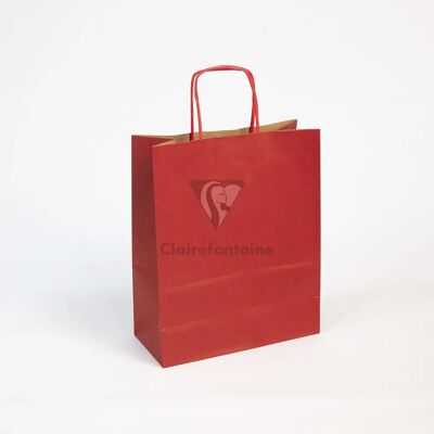 Clairefontaine Sacs Cadeau Rouge - Lot de 25 Clairefontaine Sacs Cadeau Rouge - Lot de 25