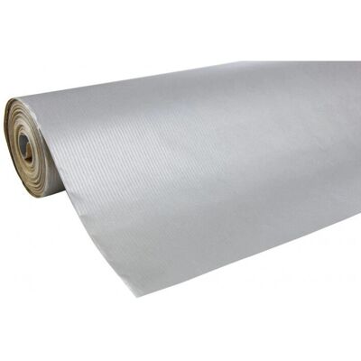 Rotolo di Carta Kraft Argento - Arte e Regali Rotolo di Carta Kraft Argento - Arte e Regali
