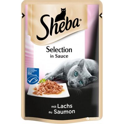 Jedzenie dla kotów Sheba - Wybór w Sosie - 85 g Jedzenie dla kotów Sheba - Wybór w Sosie - 85 g
